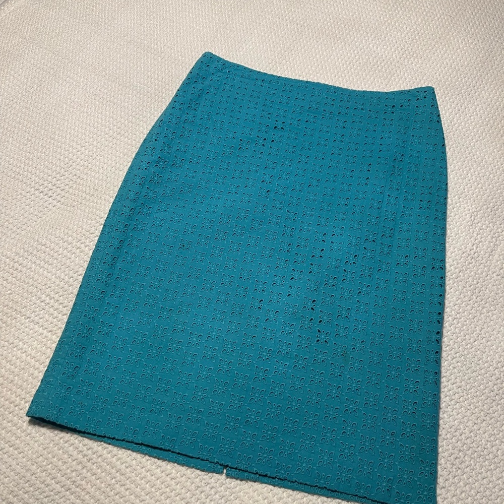 Elegant Teal Skirt